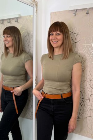 AT080 aranymetszés póló